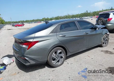 2025 Hyundai Elantra Sel Convenience из США, поврежденный, VIN KMHLS4DG2SU883919